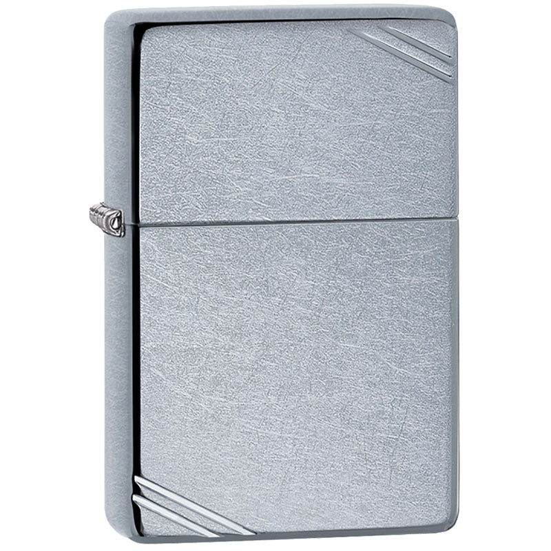Zippo LighterStreet Chrome Vintage with Slashes Zippo