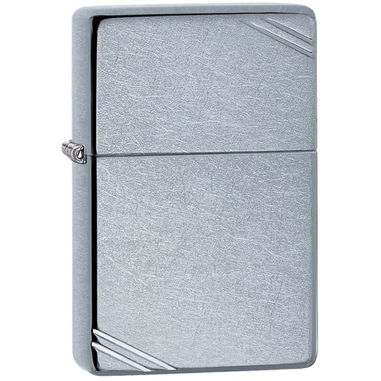 Zippo LighterStreet Chrome Vintage with Slashes Zippo