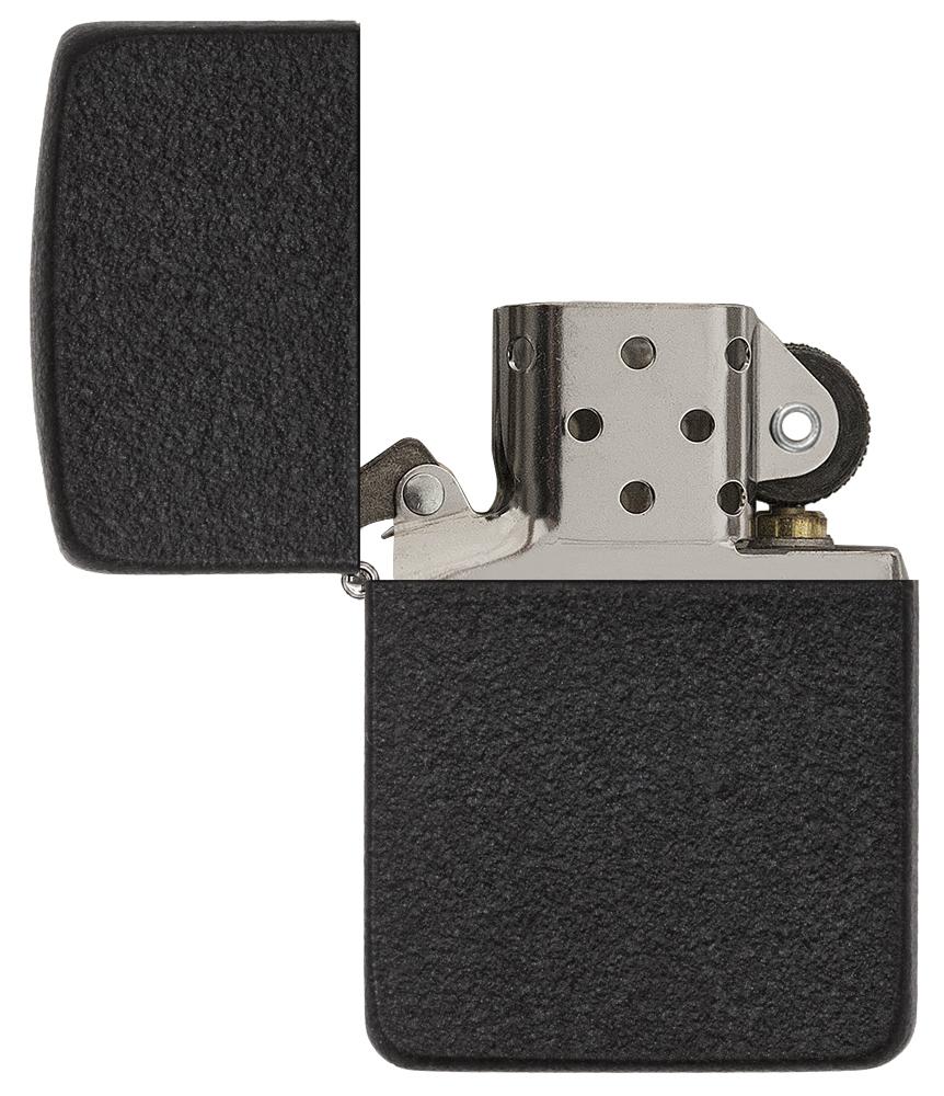 Black Crackle 1941 Replica Zippo
