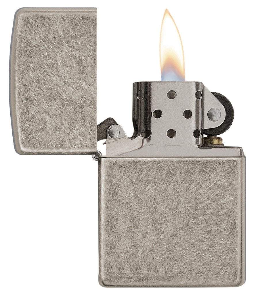 Armor Antique Silver Plated Zippo