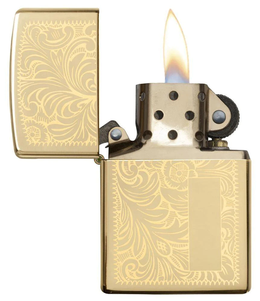 Regular Brass Venetian Zippo