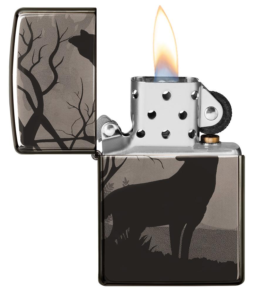 Wolves Zippo