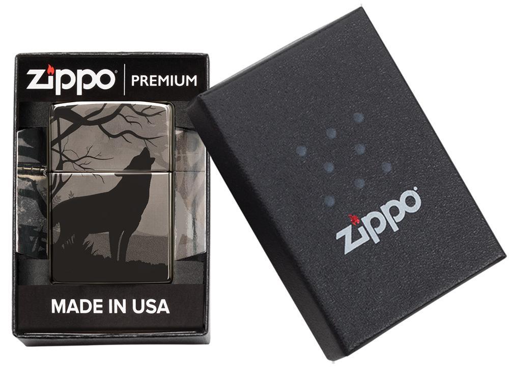 Wolves Zippo