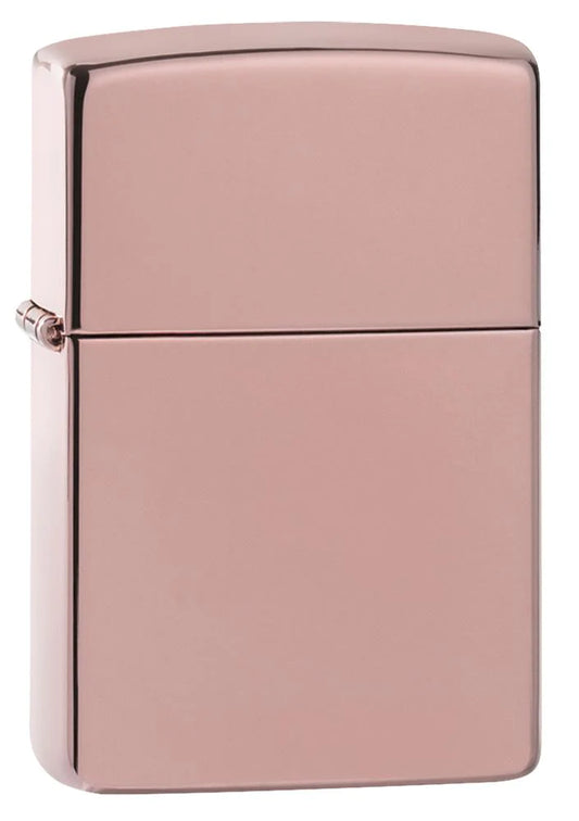 Classic High Polish Rose Gold Zippo