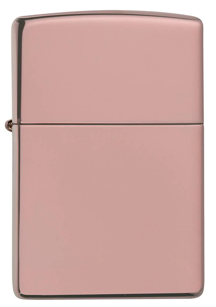 Classic High Polish Rose Gold Zippo