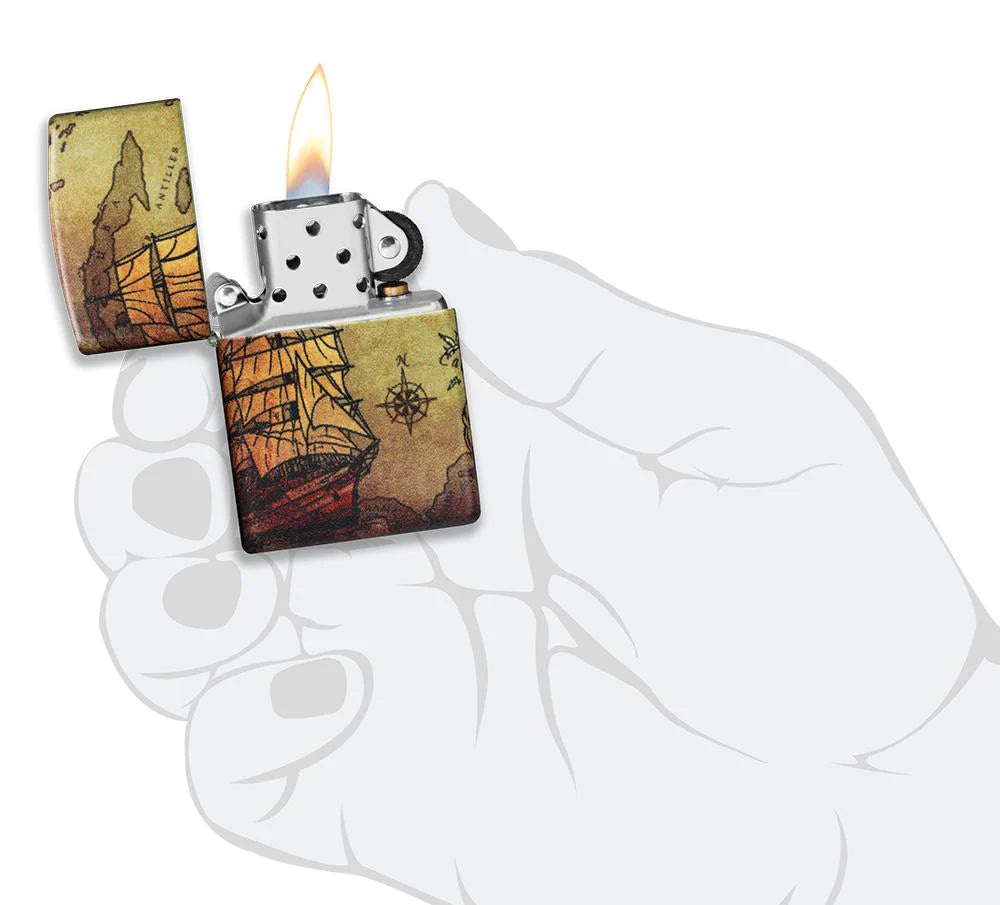 Pirate Ship Zippo