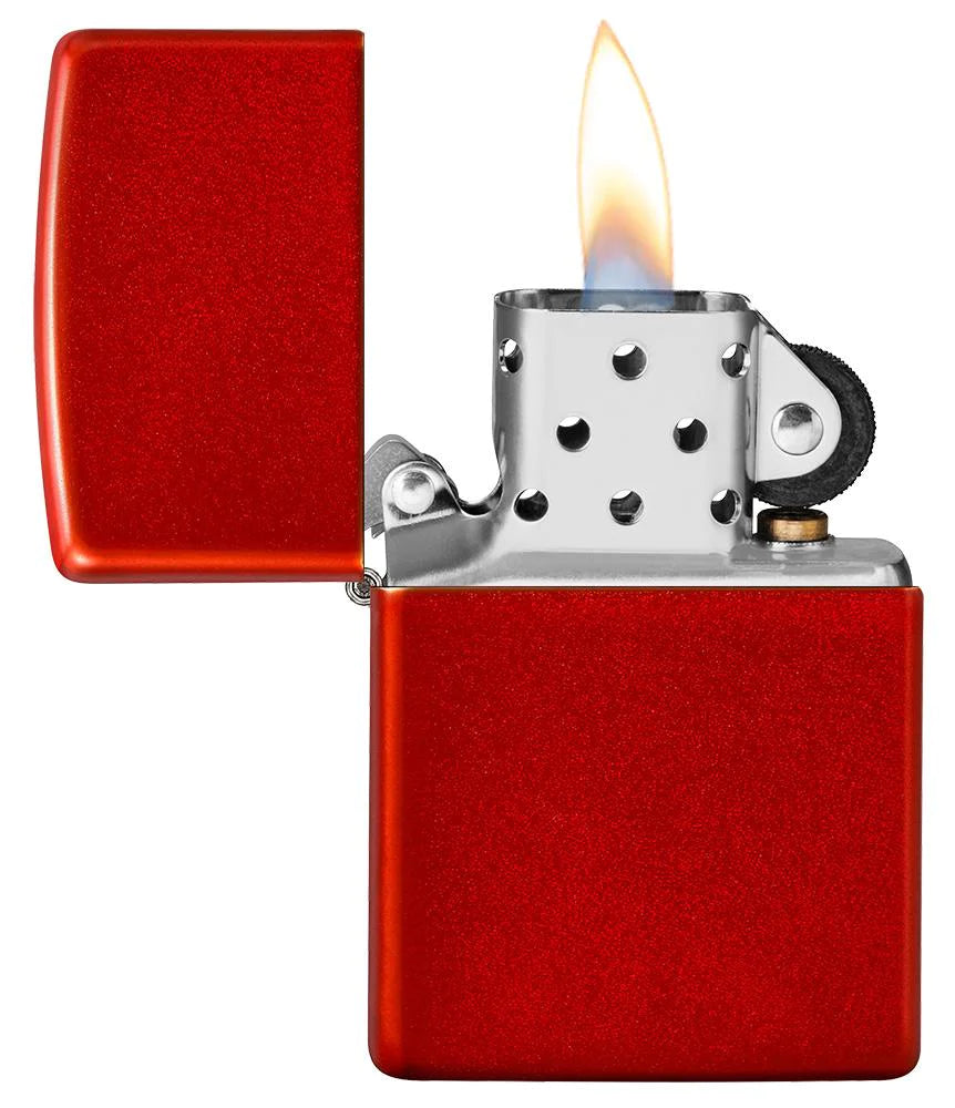 Classic Metallic Red Zippo