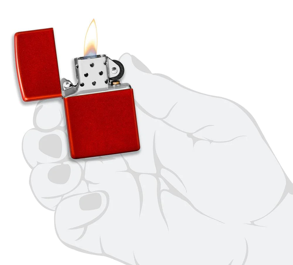 Classic Metallic Red Zippo