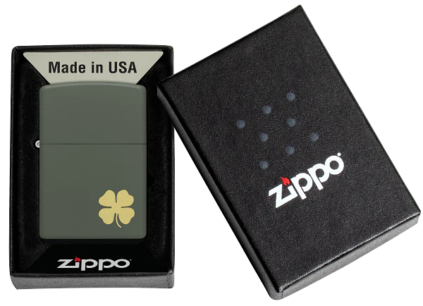 Four Leaf Clover Zippo