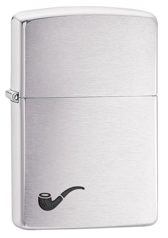Brush Finish Pipe Lighter Zippo