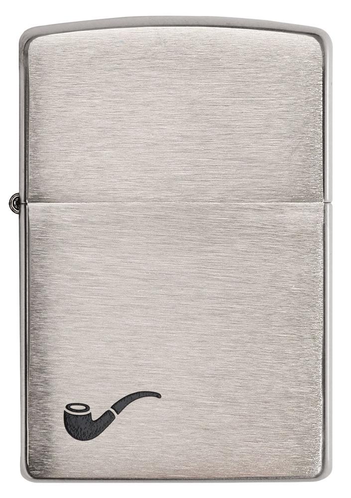 Brush Finish Pipe Lighter Zippo