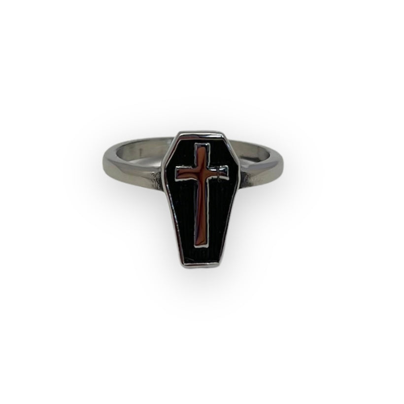 Loculus Crucifix Ring