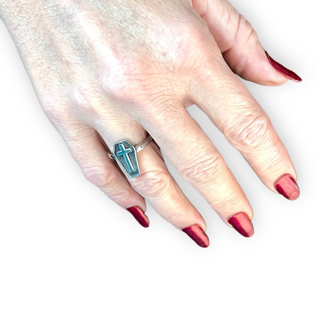 Loculus Crucifix Ring
