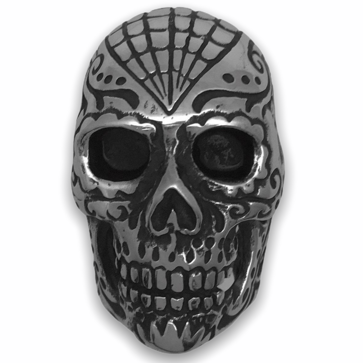 Sugars Skull Stainless Steel Ring