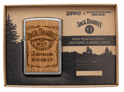 Jack Daniel's Woodchuck Zippo