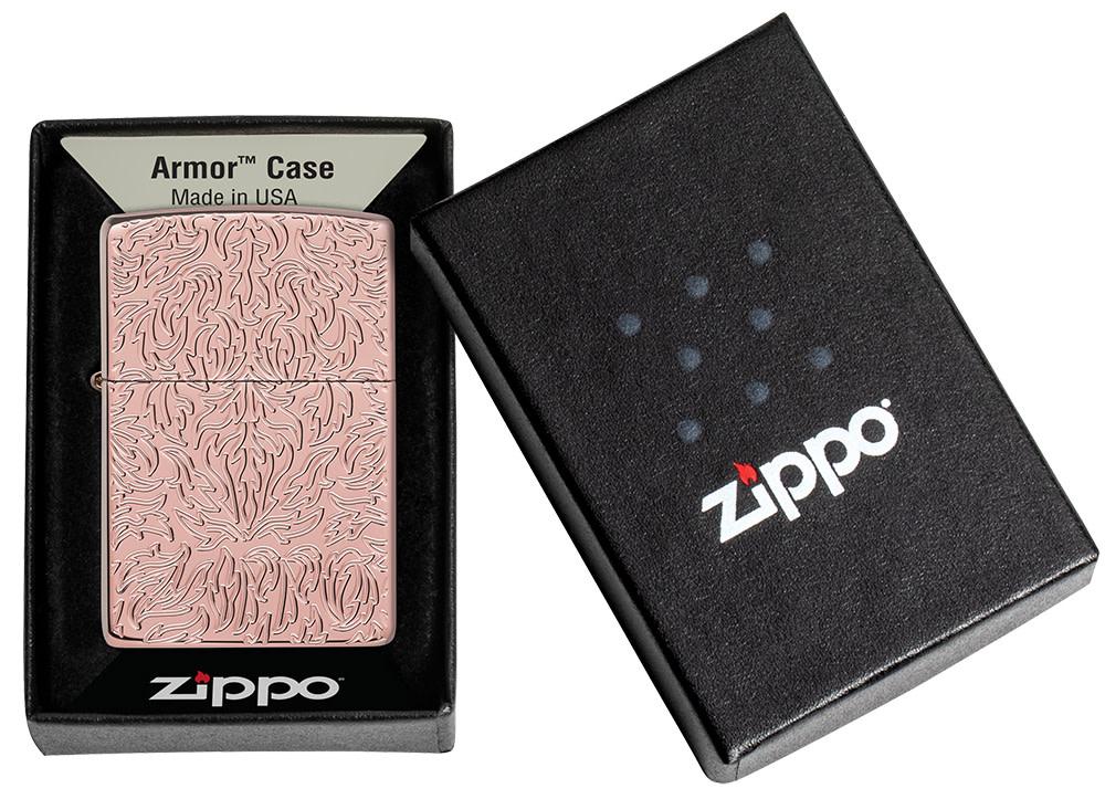 Armor Carved Zippo