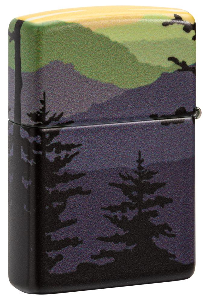 Bear Landscape Zippo