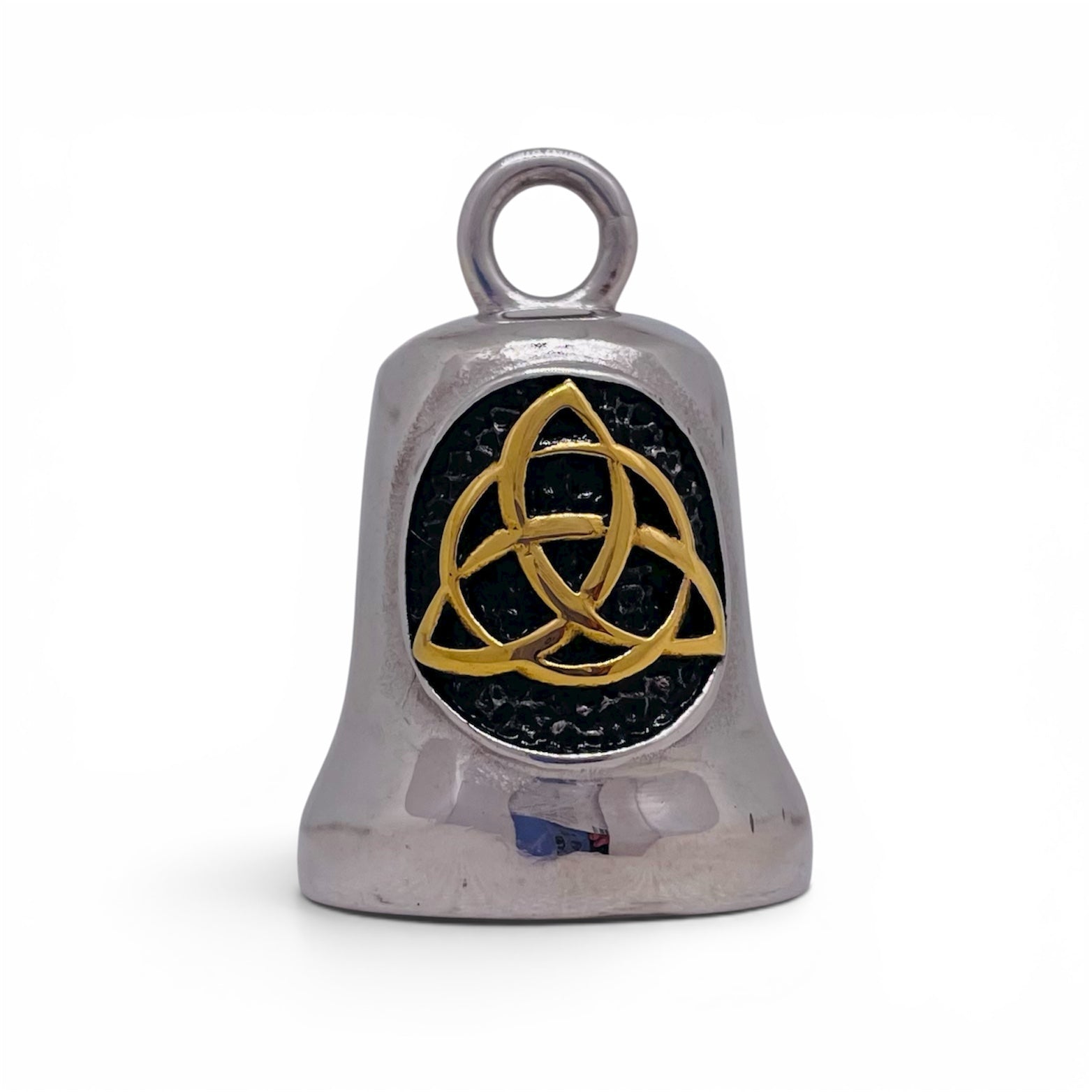 Biker Bell Gull Triqueta Gremlin Guardian Bell in Stainless Steel