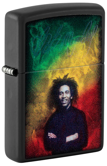 Bob Marley Black Light Zippo