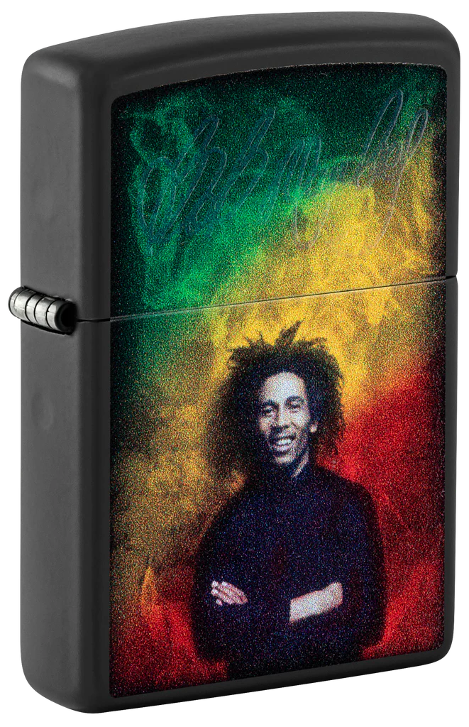 Bob Marley Black Light Zippo