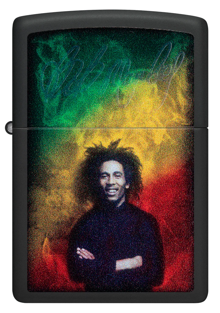 Bob Marley Black Light Zippo