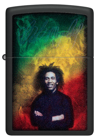 Bob Marley Black Light Zippo