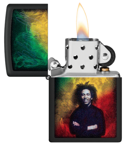 Bob Marley Black Light Zippo