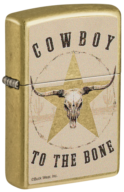 Buck Wear Cowboy to the Bone Zippo