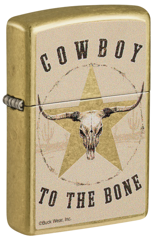 Buck Wear Cowboy to the Bone Zippo