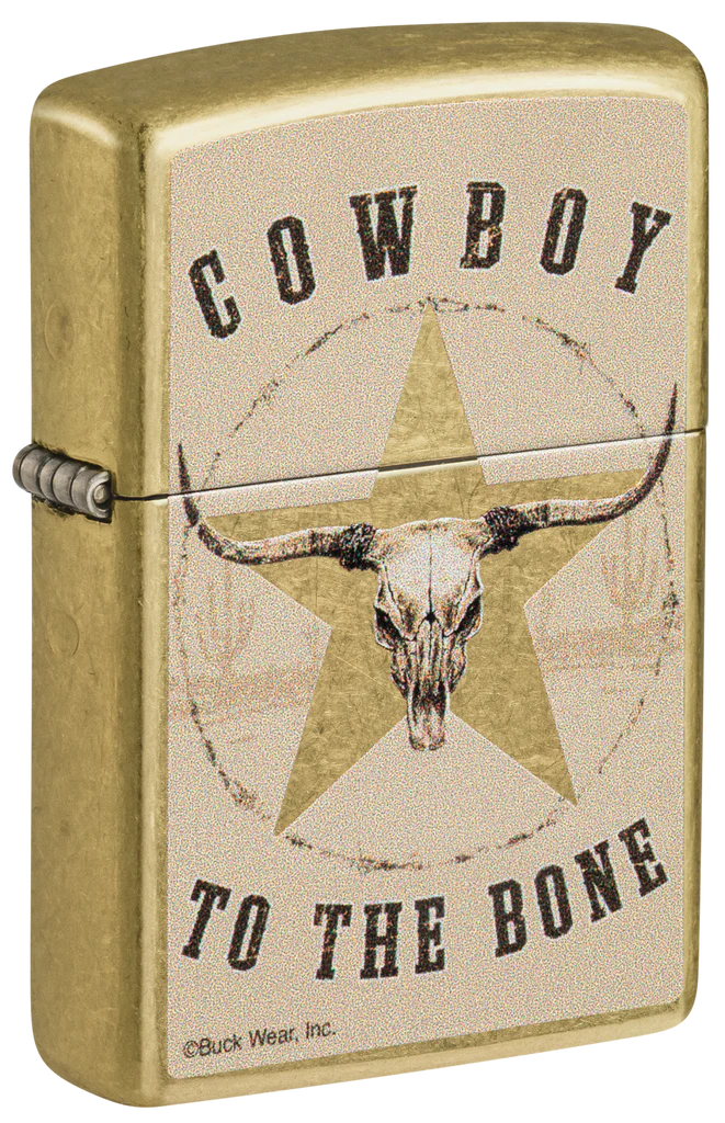 Buck Wear Cowboy to the Bone Zippo