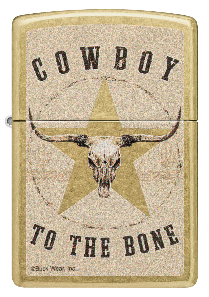 Buck Wear Cowboy to the Bone Zippo