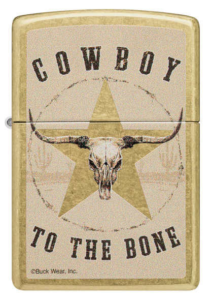 Buck Wear Cowboy to the Bone Zippo