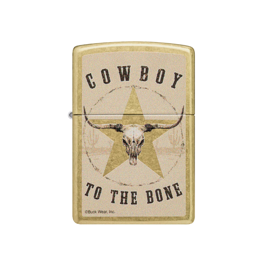 Buck Wear Cowboy to the Bone Zippo