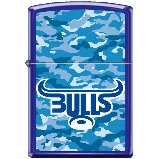 Bulls Camo Blue Zippo