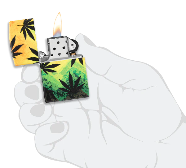 Cannabis Zippo