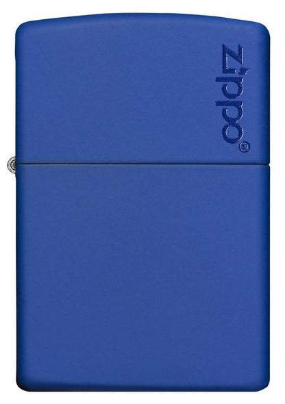 Classic Matte Blue with Logo Zippo