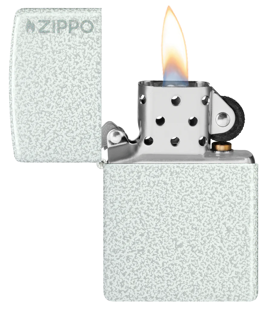 Classic Matte Glacier with Logo Zippo