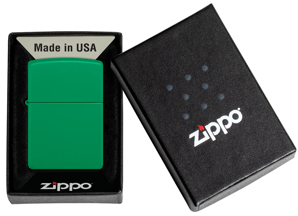 Classic Matte Grass Green Zippo