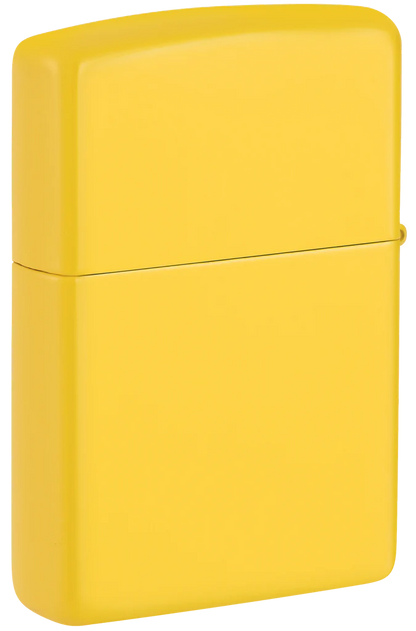 Classic Matte Sunflower Yellow Zippo