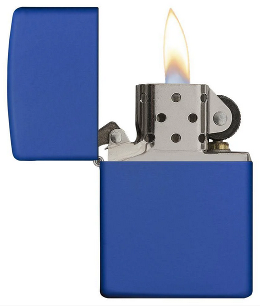 Classic Royal Blue Matte Zippo