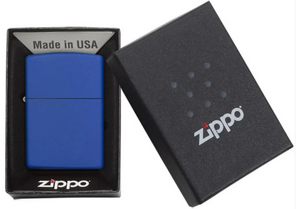 Classic Royal Blue Matte Zippo