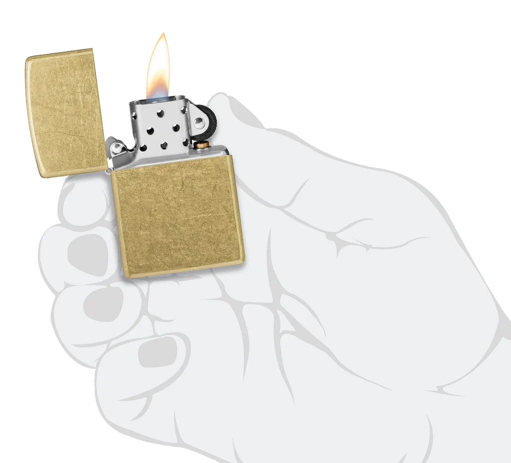 Classic Street Brass Zippo