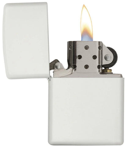 Classic White Matte Zippo