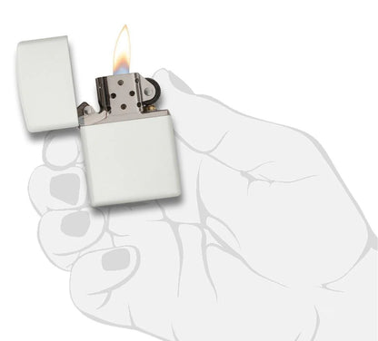 Classic White Matte Zippo