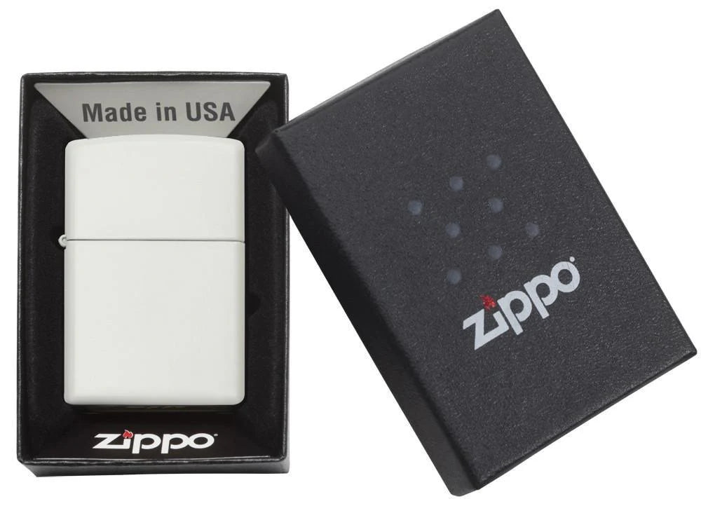 Classic White Matte Zippo