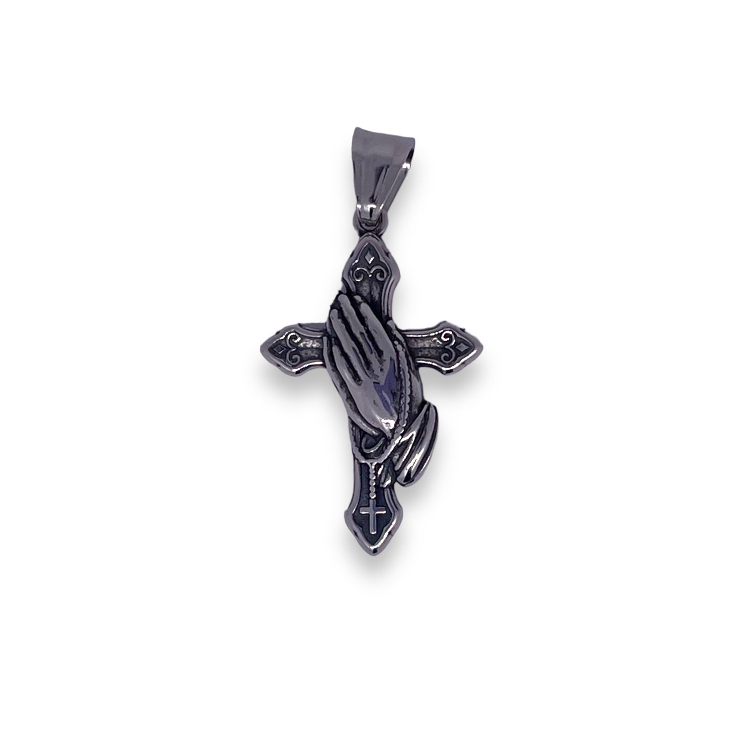 Cross Pendant in Surgical Stainless Steel