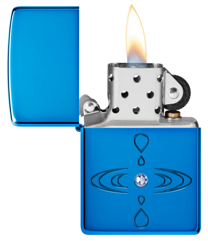 Crystal Drop Zippo