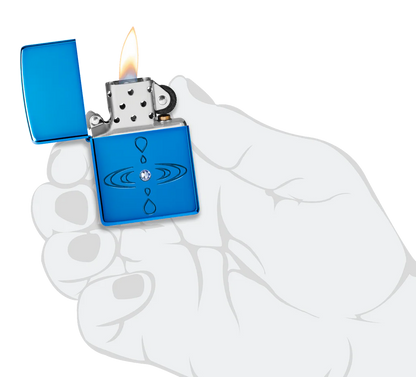 Crystal Drop Zippo