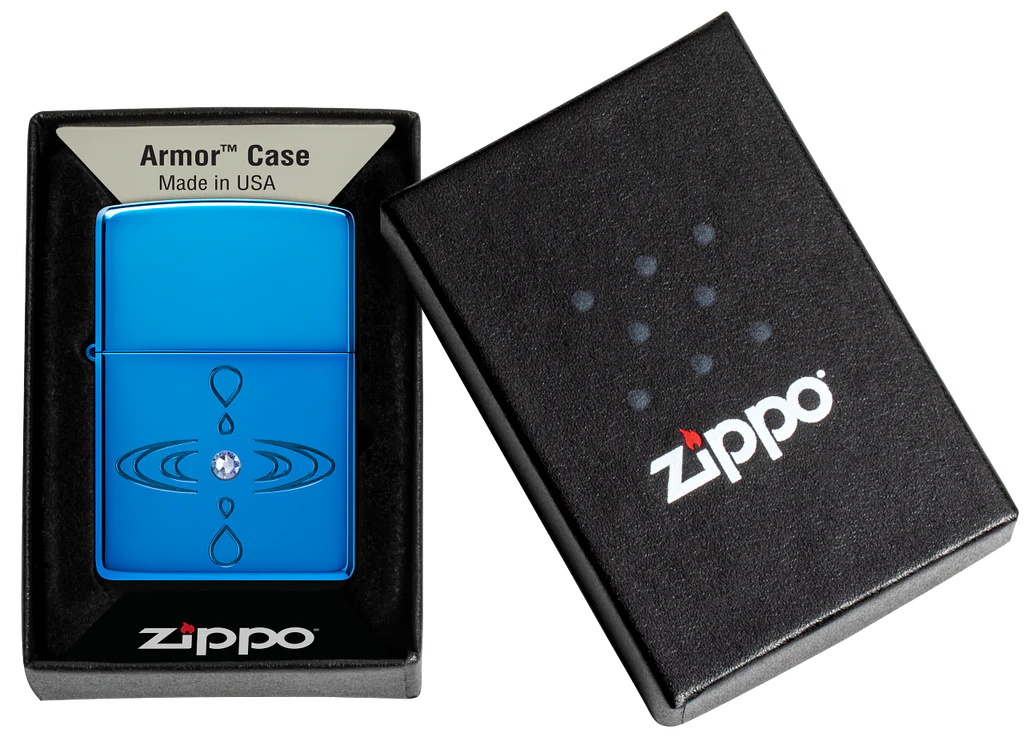 Crystal Drop Zippo