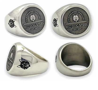 Custom Engraved Signet Ring